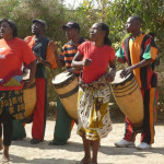 Drumming and dancing at Dedication_6081386497_m